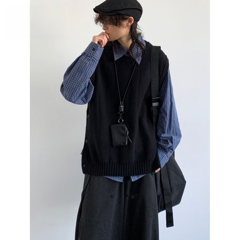 Bla Knitted Vest Set for Men A - Knitted Vest Women 리뷰 및 가격