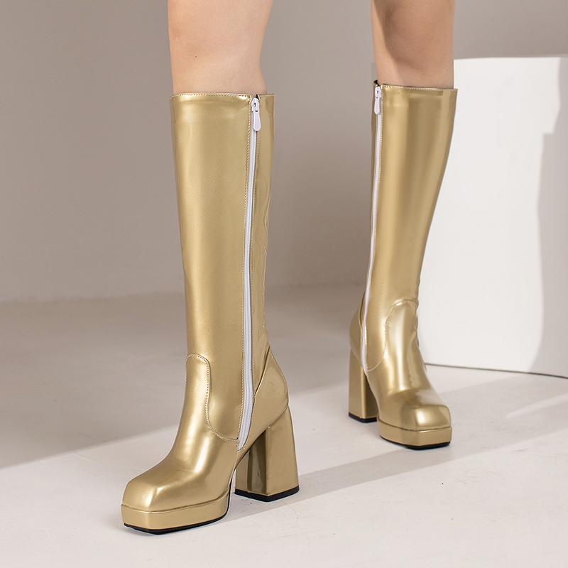 Green Winter Women Platform Kn - Winter Fashion Women Boots 리뷰 및 가격