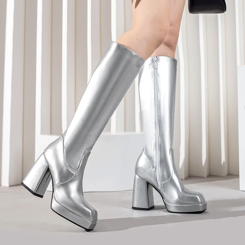 Green Winter Women Platform Kn - Winter Fashion Women Boots 리뷰 및 가격