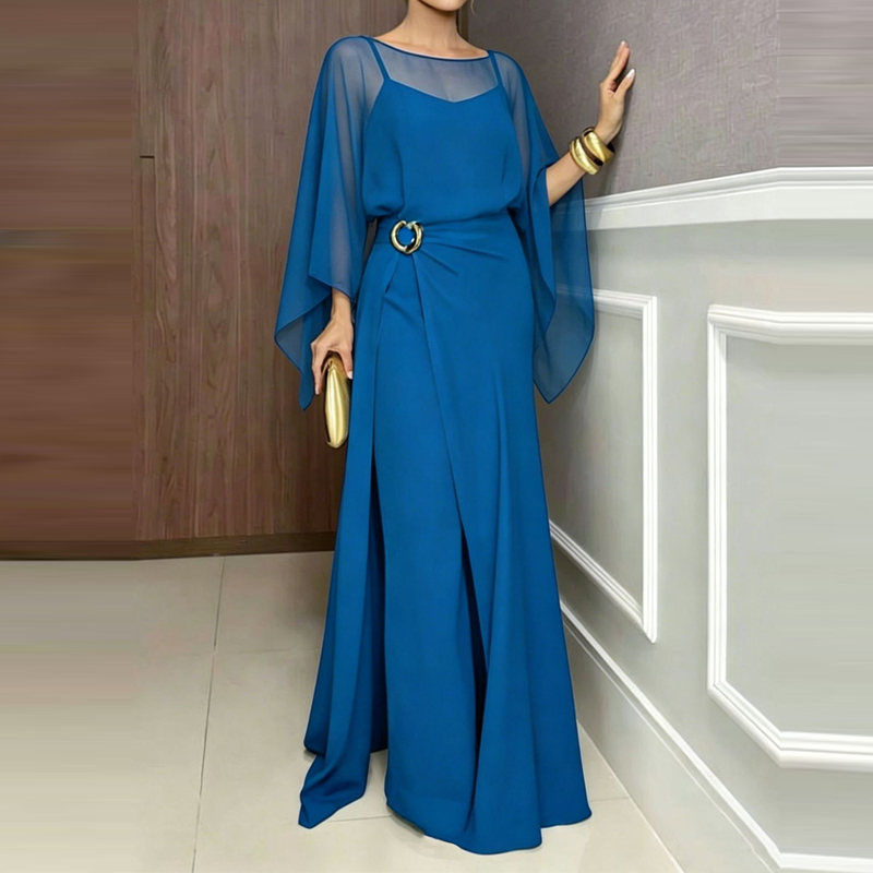 Elegant O-neck Cover Up Playsu - Women'S Fashion Vintage Off Shoulder Long Sleeve Jumpsuit 리뷰 및 가격