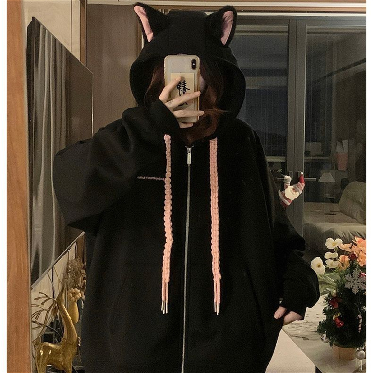 2025 Cute Girls Spring And Aut - Women'S Fashion Zip Hoodie 리뷰 및 가격