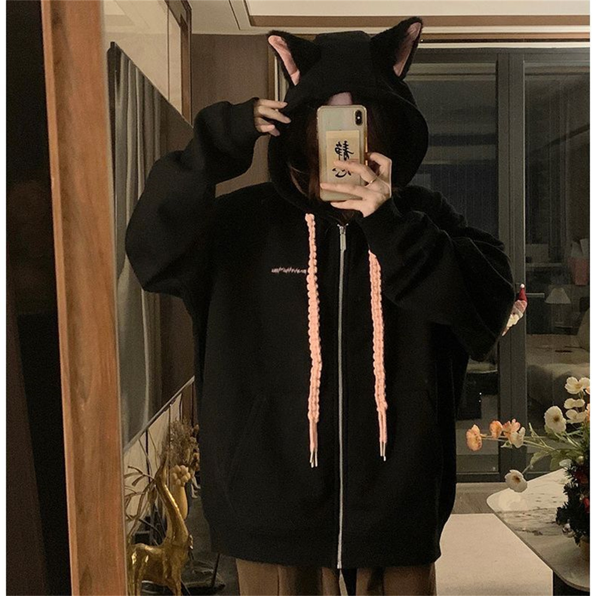 2025 Cute Girls Spring And Aut - Women'S Fashion Zip Hoodie 리뷰 및 가격
