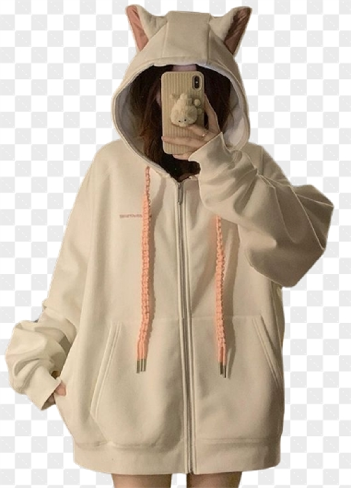 2025 Cute Girls Spring And Aut - Women'S Fashion Zip Hoodie 리뷰 및 가격