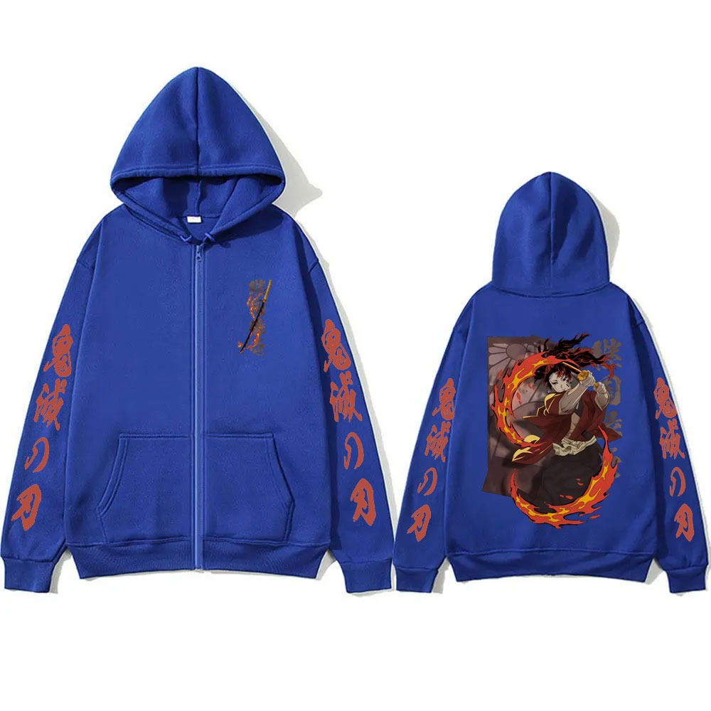 New Demon Slayer Tsugikuni Yor - Women'S Fashion Zip Hoodie 리뷰 및 가격