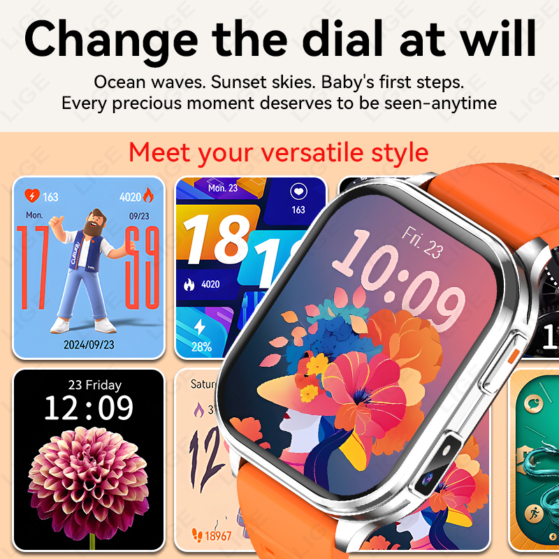 LIGE 2026 Camera Smart Watch M - Women Fashion Video 리뷰 및 가격