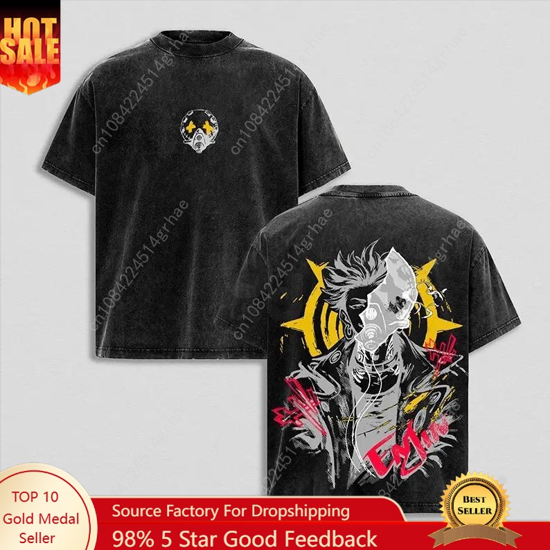 Gachiakuta Vintage Anime Washe - Women'S Fashion Graphic Tees 리뷰 및 가격