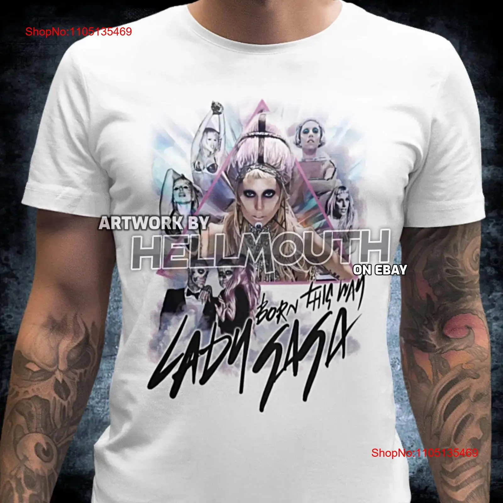 Lady Gaga Born This Way t shir - Women Fashion Video 리뷰 및 가격