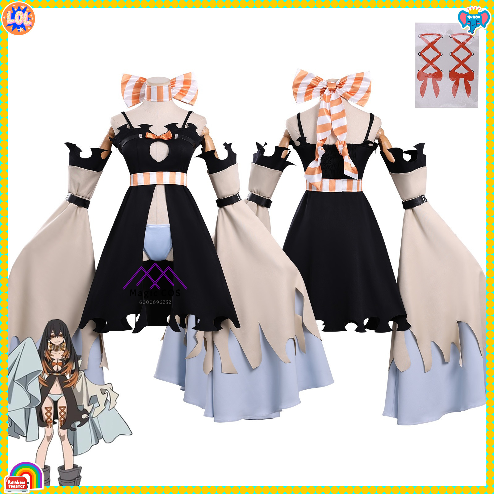 Fashion Gachiakuta Cosplay Cos - Women'S Fashion Korea 리뷰 및 가격