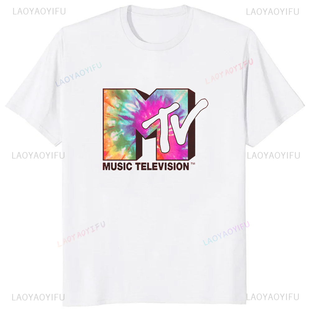 Classic MTV Retro Design Logo  - Women'S Fashion Graphic Tees 리뷰 및 가격