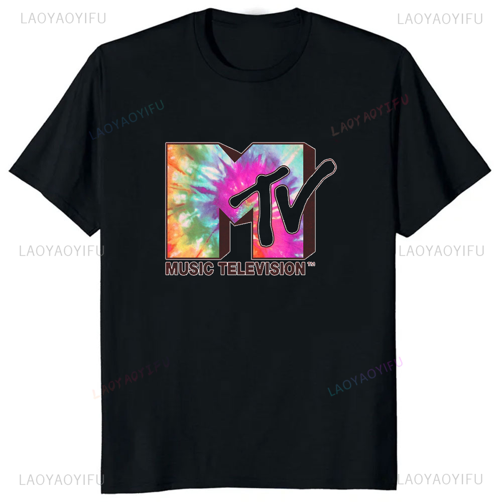 Classic MTV Retro Design Logo  - Women'S Fashion Graphic Tees 리뷰 및 가격