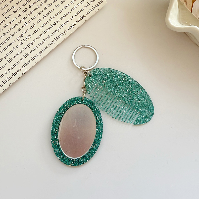 Oval Comb Mirror Keychain Pend - Women'S Ysl Fashion 리뷰 및 가격