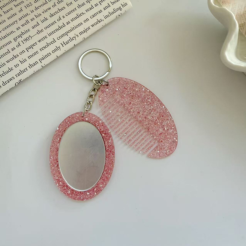 Oval Comb Mirror Keychain Pend - Women'S Ysl Fashion 리뷰 및 가격