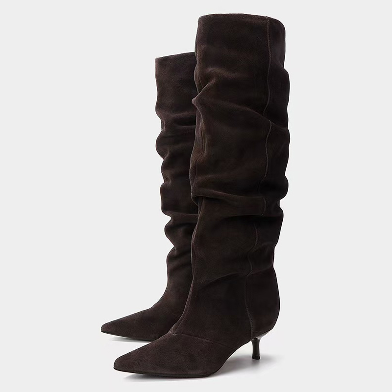 Liyke Runway Fashion Pleated S - Winter Fashion Women Boots 리뷰 및 가격