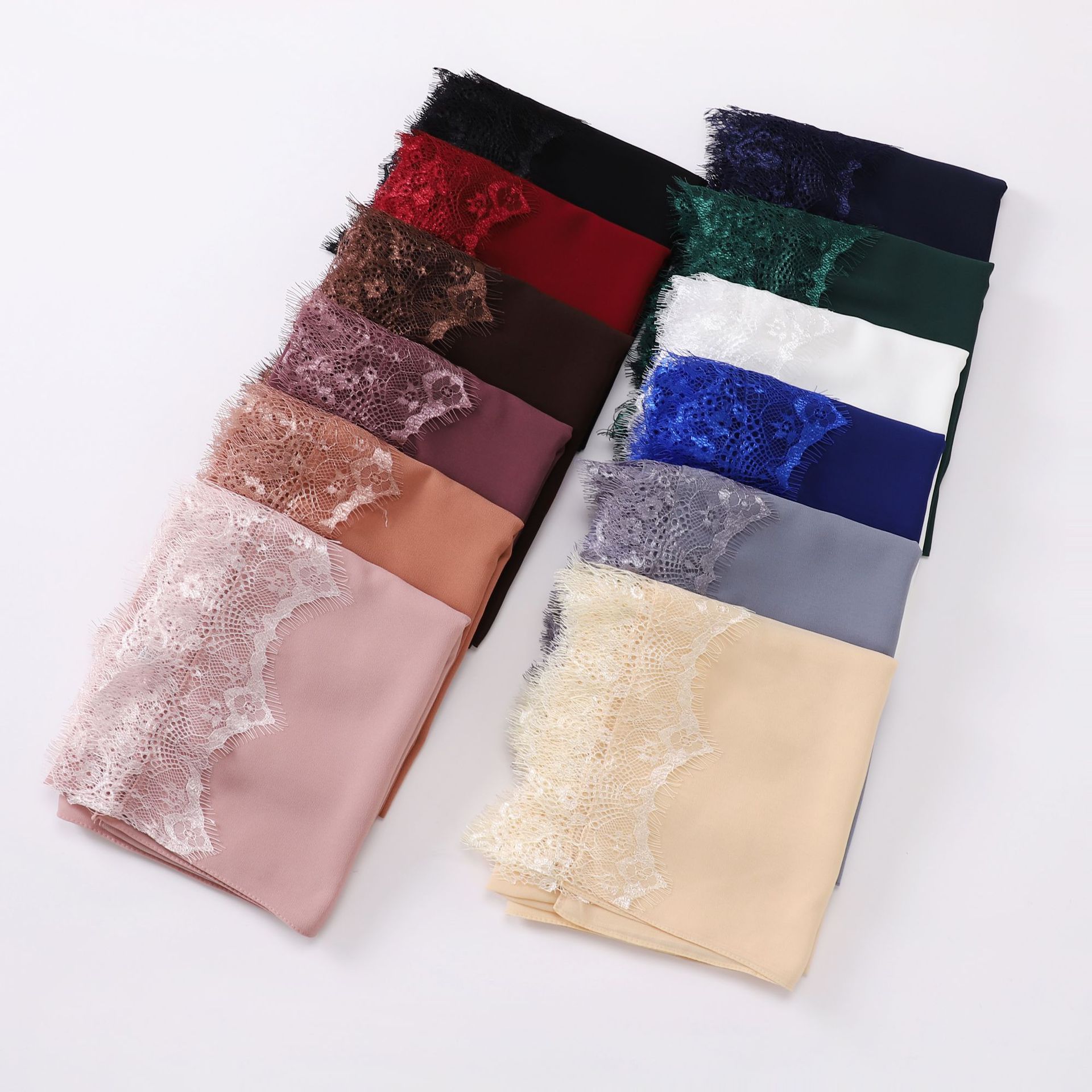 Luxury Lace Chiffon Hijabs Wom - Women'S Fashion Trends 리뷰 및 가격