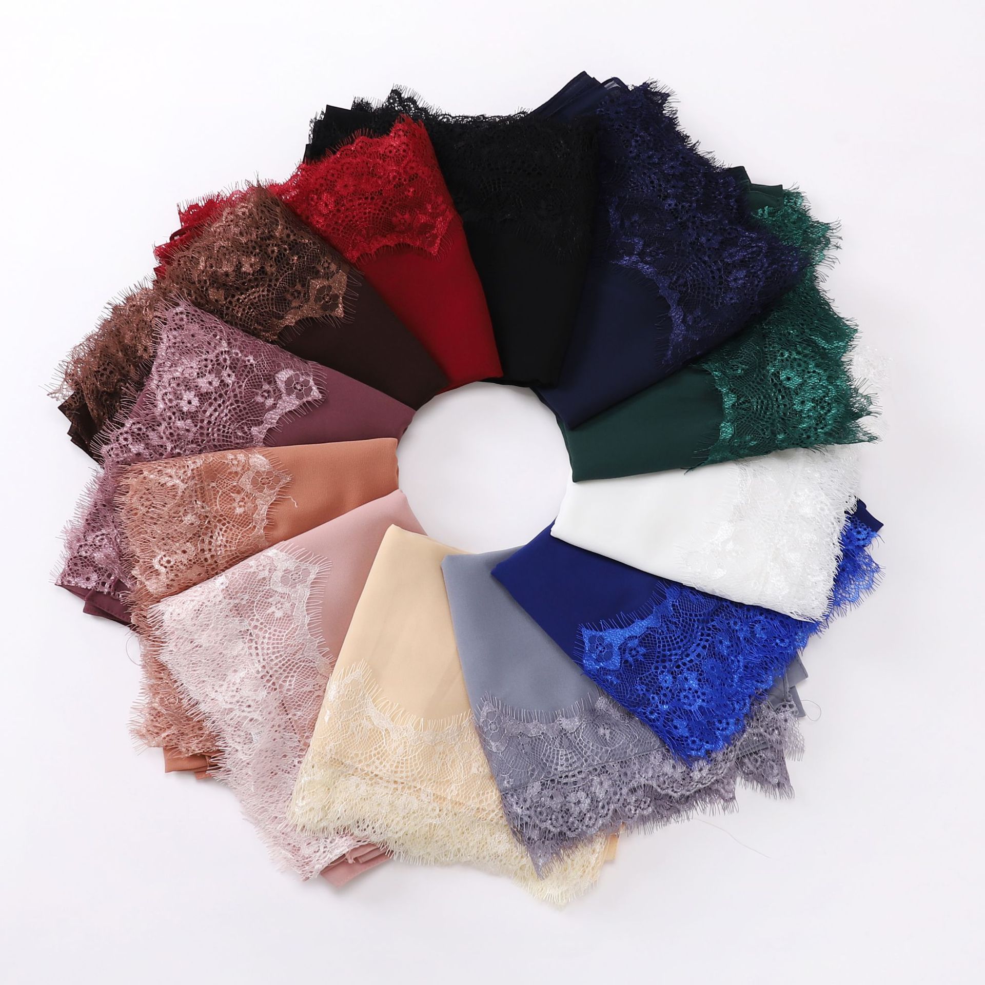 Luxury Lace Chiffon Hijabs Wom - Women'S Fashion Trends 리뷰 및 가격