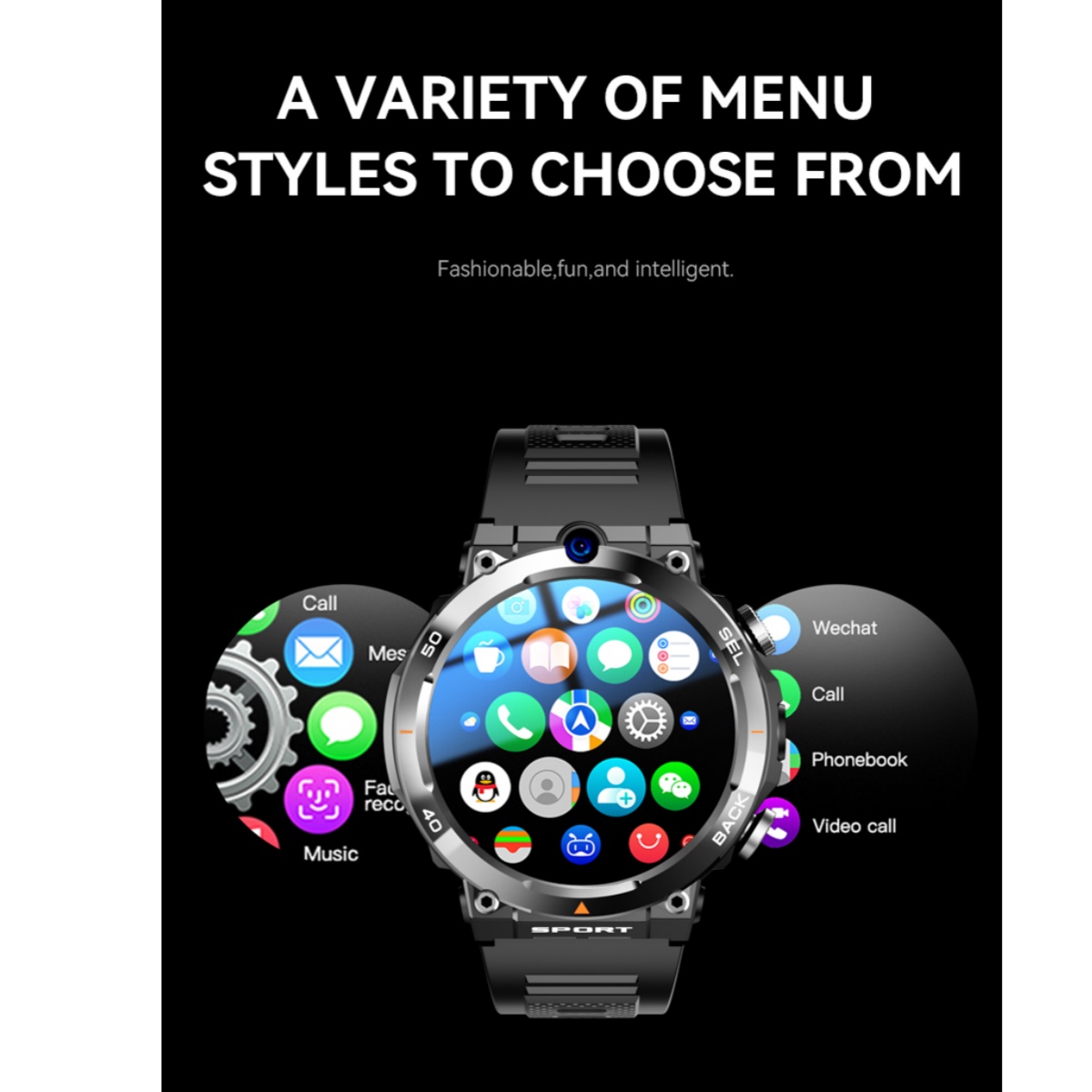 4G Smartwatch Men Women Busine - Women Fashion Video 리뷰 및 가격