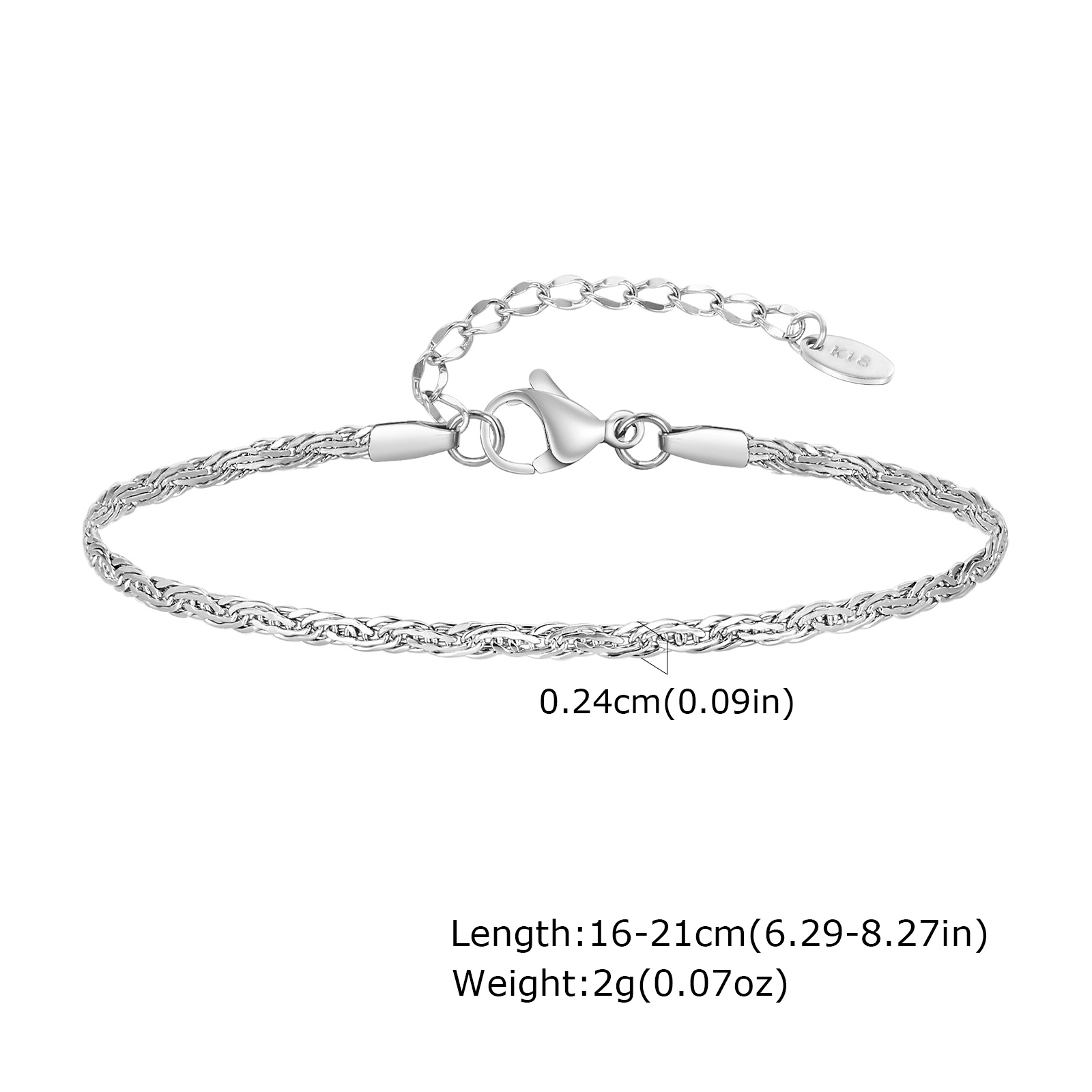 16-21CM Adjustable Bracelets G - Women'S Fashion In The 1940S 리뷰 및 가격