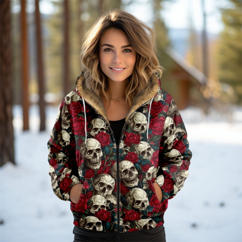 Y2K Gothic Women's Hoodie Hear - Women'S Fashion Zip Hoodie 리뷰 및 가격