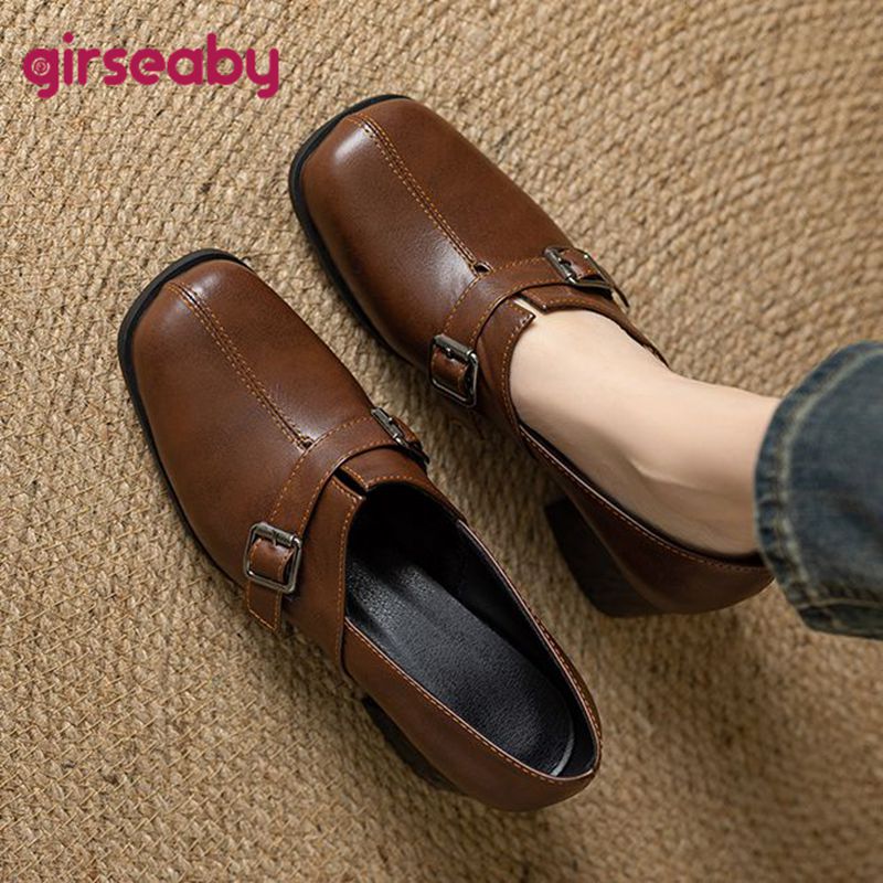 Girseaby Vintage Women Pumps S - Women Fashion Designers 리뷰 및 가격
